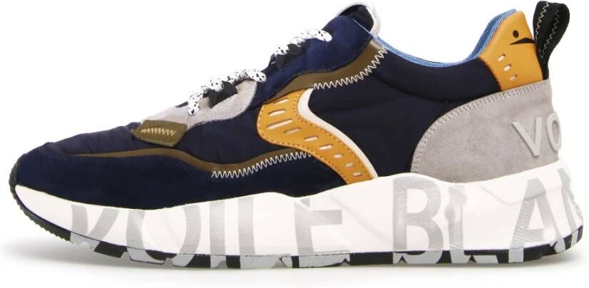 Voile blanche Sneakers Blauw Heren