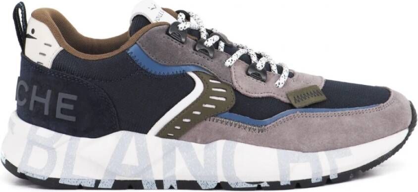 Voile blanche Heren Sneakers Club01 Grijs Marineblauw 2C22 Donkerblauw Blauw Heren - Foto 3