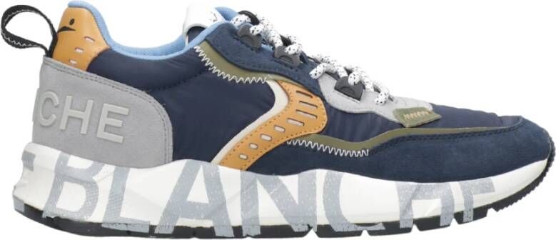 Voile blanche Sneakers Blauw Heren