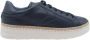 Voile blanche Heren Layton Rope Leren Sneakers Blue Heren - Thumbnail 4