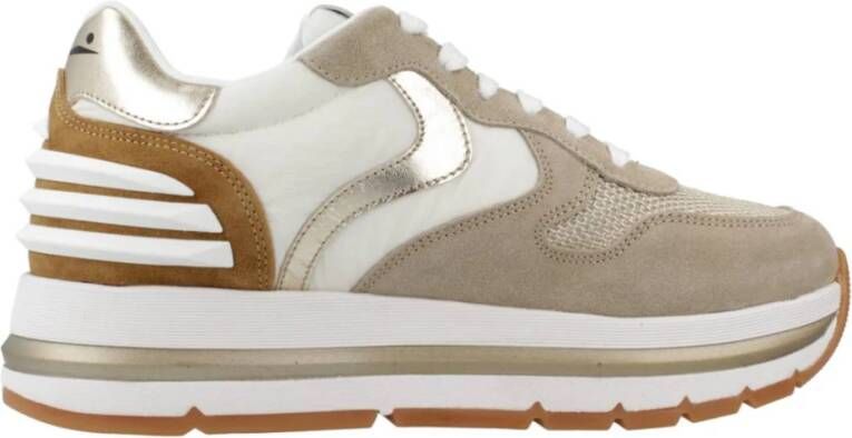 Voile blanche Sneakers Brown Dames