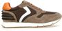 Voile blanche Dames Casual Camel Sneakers Brown Dames - Thumbnail 1