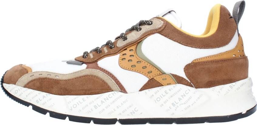 Voile blanche Sneakers Bruin Brown Heren