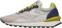 Voile Blanche Sneakers van leer en technische stof - Thumbnail 1