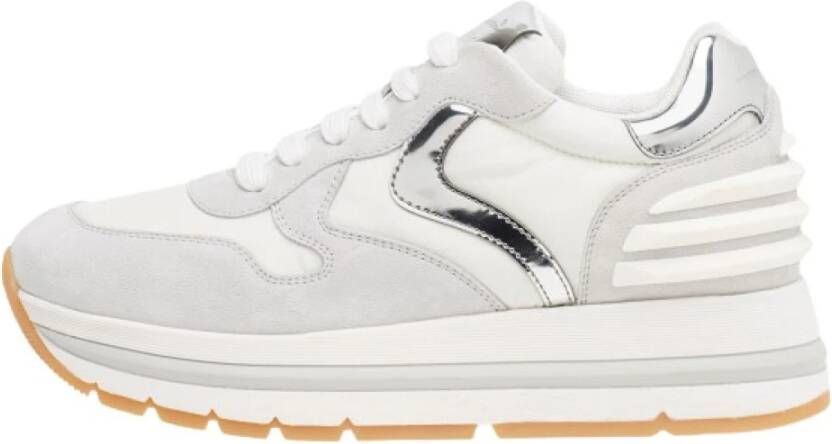 VOILE BLANCHE Lage Sneakers Dames Maran Power Maat: 38 Materiaal: Suède Kleur: Beige - Foto 2