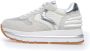 Voile blanche Suede and technical fabric sneakers Maran Power Gray Dames - Thumbnail 7