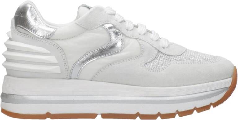 VOILE BLANCHE Lage Sneakers Dames Maran Power Maat: 38 Materiaal: Suède Kleur: Beige - Foto 6