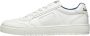 Voile blanche Heren Lage Bicolor Sneaker voor Sportieve en Jeugdige Stijl White Heren - Thumbnail 1