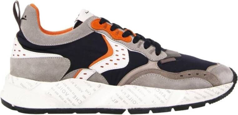 Voile blanche Club18 Sneakers Stijlvolle en actieve herenschoenen Grijs Heren
