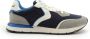 Voile blanche Sportieve Sneakers met Suède Inzetstukken Multicolor Heren - Thumbnail 1