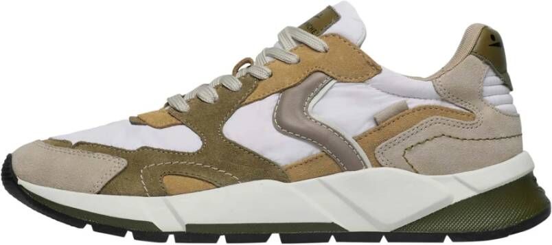 Voile blanche Sportieve Beige Sneakers Comfort Stijl Multicolor Heren