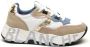 Voile blanche Suede and technical fabric sneakers Club105. White Dames - Thumbnail 1