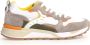 Voile blanche Suede and technical fabric sneakers Bholt. Multicolor Heren - Thumbnail 1