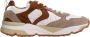 Voile blanche Stijlvolle Beige Sneakers voor Mannen Multicolor Heren - Thumbnail 1