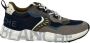 Voile blanche Heren Sneakers Club01 Grijs Marineblauw 2C22 Donkerblauw Blauw Heren - Thumbnail 12