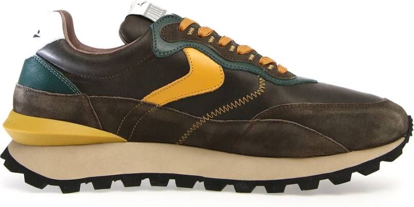 Voile blanche Lage Sneakers 1F23 QWARK HYPE BLUE BLACK