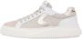 Voile blanche Suede and fabric sneakers Lipari Beige Dames - Thumbnail 1