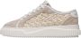 Voile blanche Suede and raffia sneakers Maiorca Flat Beige Dames - Thumbnail 1