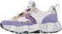 Voile blanche Suede and technical fabric sneakers Club105. White Dames - Thumbnail 2