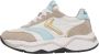 VOILE BLANCHE Lage Sneakers Dames Club108 Maat: 36 Materiaal: Suède Kleur: Beige - Thumbnail 5
