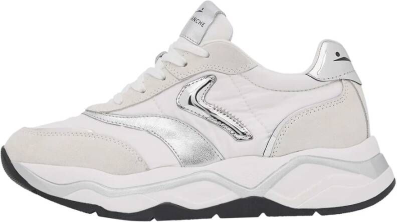 Voile blanche Suede and technical fabric sneakers Club108. White Dames