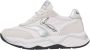 VOILE BLANCHE Lage Sneakers Dames Club108 Maat: 36 Materiaal: Suède Kleur: Wit - Thumbnail 2