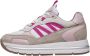 Voile blanche Suede and technical fabric sneakers Daisy Pink Dames - Thumbnail 1