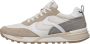 Voile blanche Suede and technical fabric sneakers Magg. White Heren - Thumbnail 1