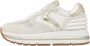VOILE BLANCHE Lage Sneakers Dames Maran Power Maat: 35 Materiaal: Suède Kleur: Wit - Thumbnail 5