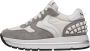Voile blanche Suede and technical fabric sneakers Maran S Gray Dames - Thumbnail 2