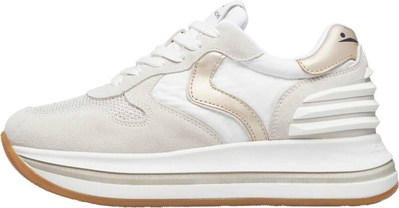 Voile Blanche Suede and technical fabric sneakers Merry Power.