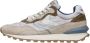 Voile blanche Suede and technical fabric sneakers Qwark Hype MAN Beige Heren - Thumbnail 2