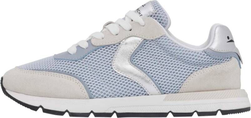 Voile Blanche Suède en stoffen sneakers