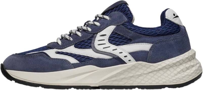 Voile Blanche Suède en Stoffen Sneakers