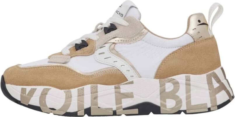 Voile Blanche Suède en technische stoffen sneakers