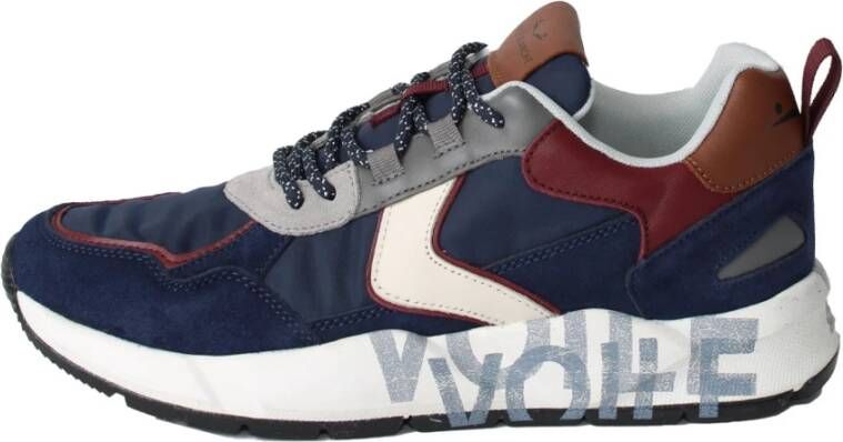 Voile Blanche Suède Leren Sneakers