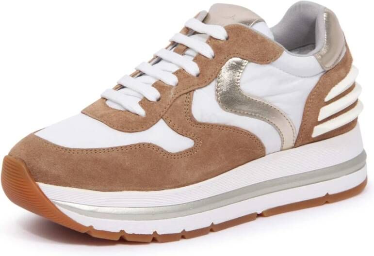Voile Blanche Suède Sneakers