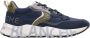 Voile blanche Suède Sneakers met Lichtgewicht Rubberen Zool Blue Heren - Thumbnail 9