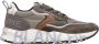 Voile blanche Suède Sneakers met Lichtgewicht Rubberen Zool Multicolor Heren - Thumbnail 18