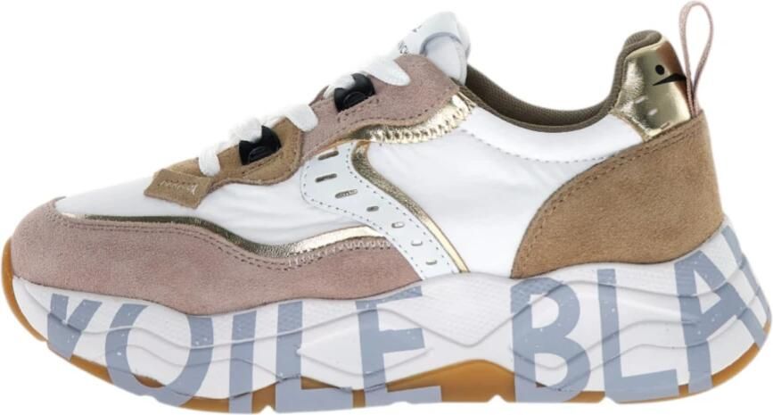 Voile Blanche 105 Suede Nylon Sneakers