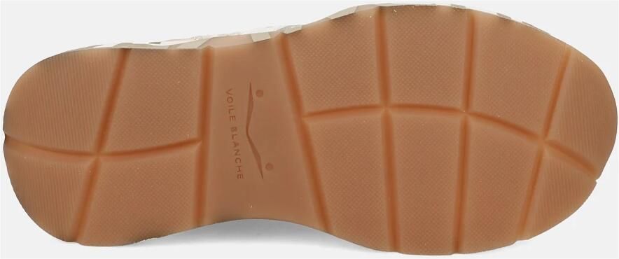 Voile Blanche Beige Sneakers met Pailletten Bouclé Stijl - Foto 3