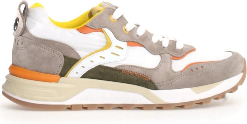 Voile blanche Suede and technical fabric sneakers Bholt. Multicolor Heren - Foto 3
