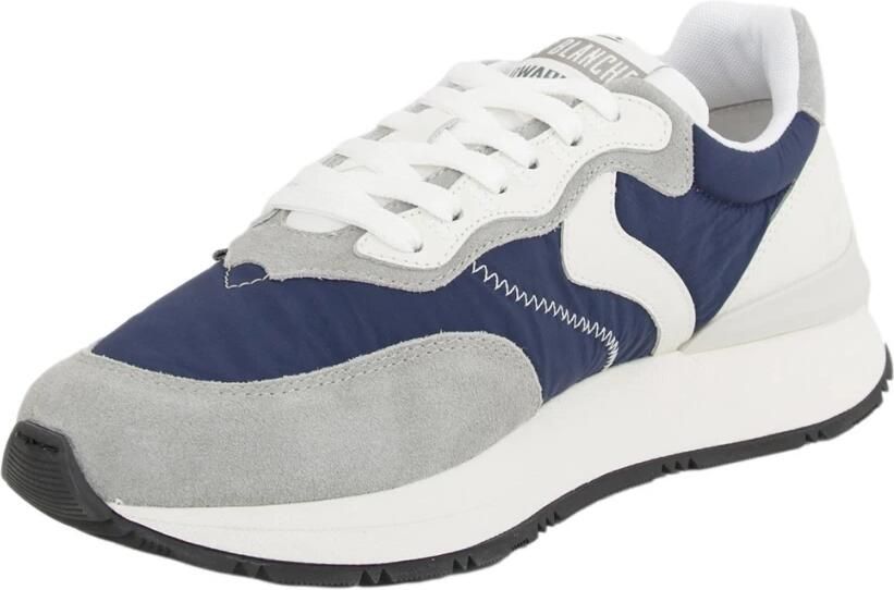 Voile Blanche Blauwe Sneaker Stijlvol Ontwerp