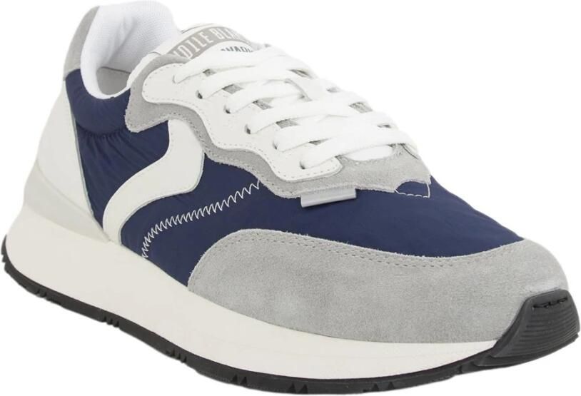 Voile Blanche Blauwe Sneaker Stijlvol Ontwerp