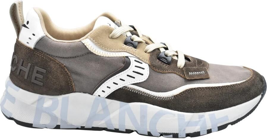 Voile Blanche Bruine Veterschoenen voor Mannen - Foto 3