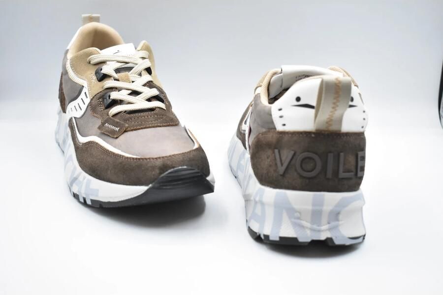 Voile Blanche Bruine Veterschoenen voor Mannen