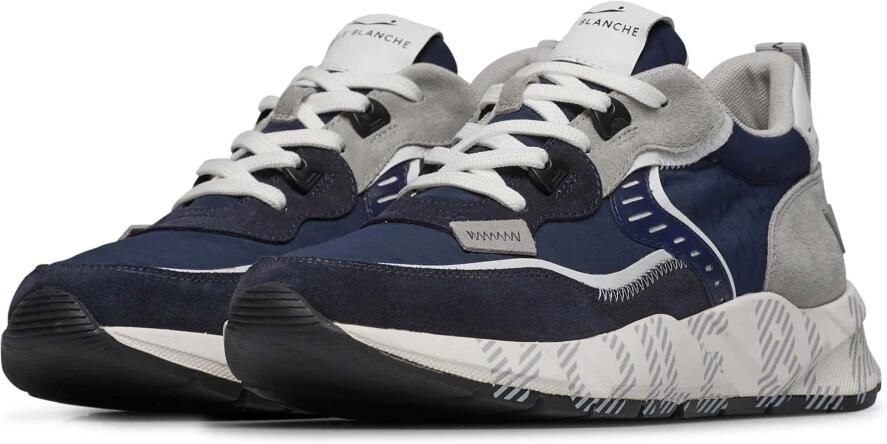 Voile Blanche Leren en Nylon Sneakers - Foto 5