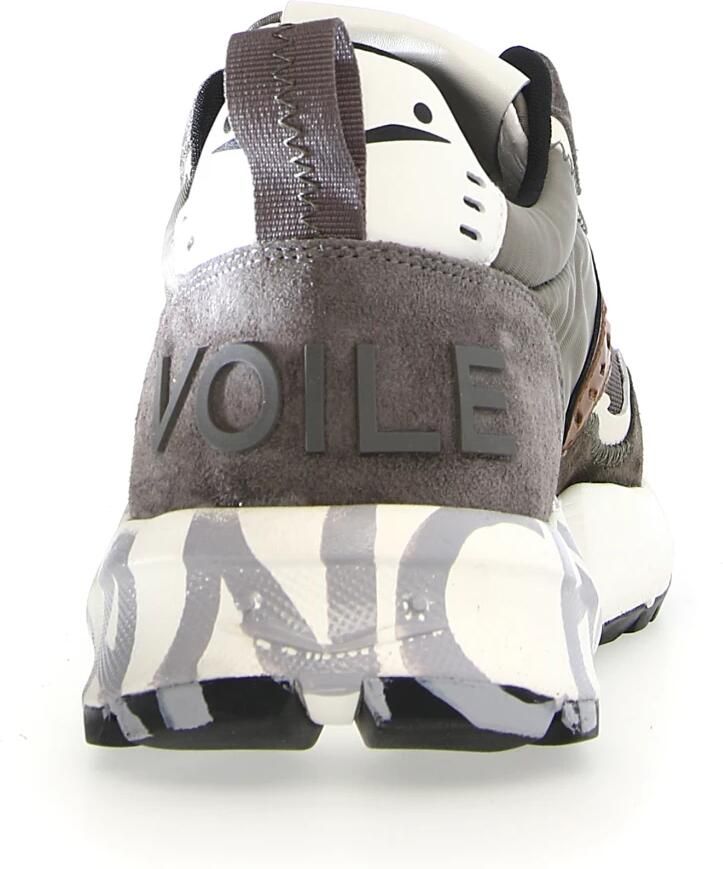 Voile blanche Suède Sneakers met Lichtgewicht Rubberen Zool Multicolor Heren - Foto 2