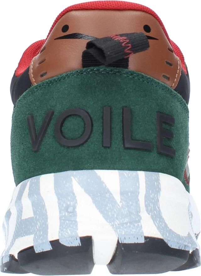 Voile blanche Groene Actieve Sneakers voor Heren Green - Foto 4