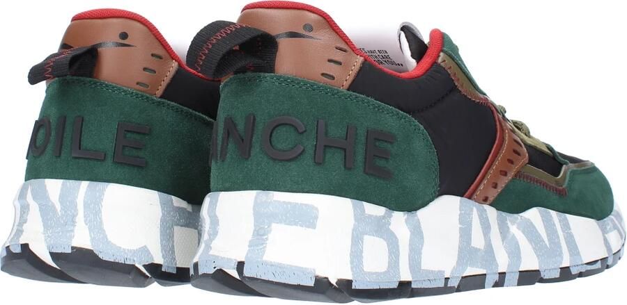 Voile blanche Groene Actieve Sneakers voor Heren Green - Foto 5